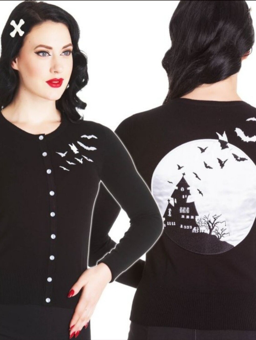 Hell Bunny Haunt Cardigan, Size L